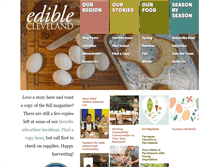 Tablet Screenshot of ediblecleveland.com